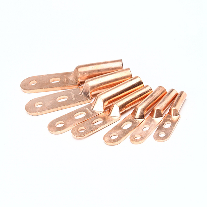 DTS round head double hole copper terminal 1 2